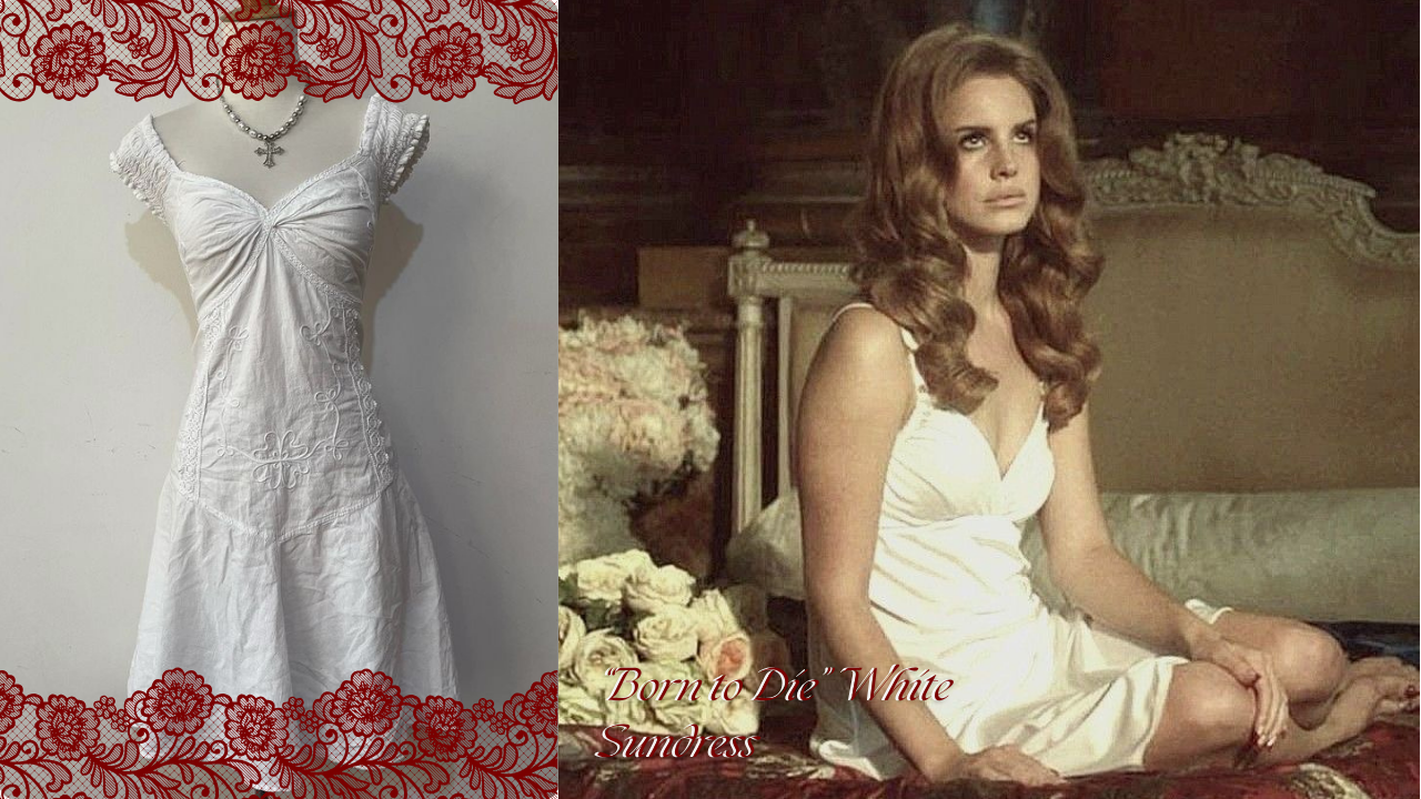 Born to Die White Sundress